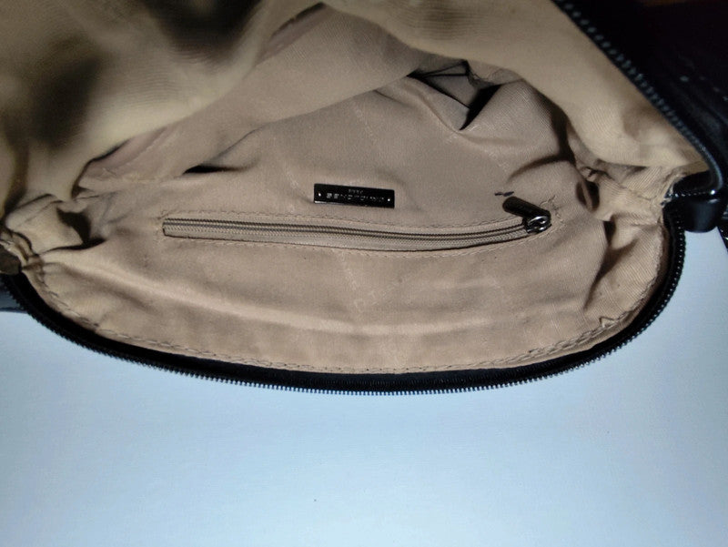 Sac pochette noir patché Y2K – David Jones