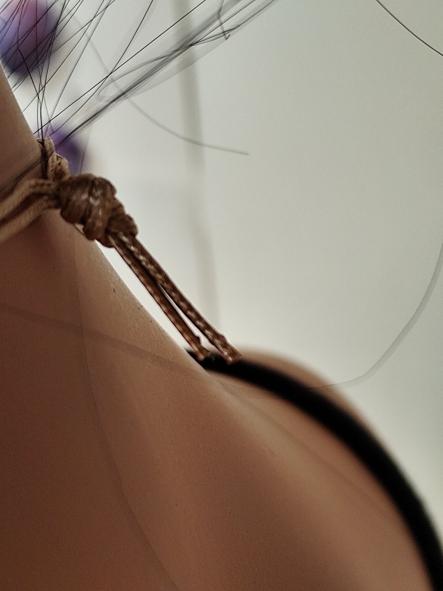 Long Multicolored Wooden Necklace – Bohemian and Ethnic Spirit