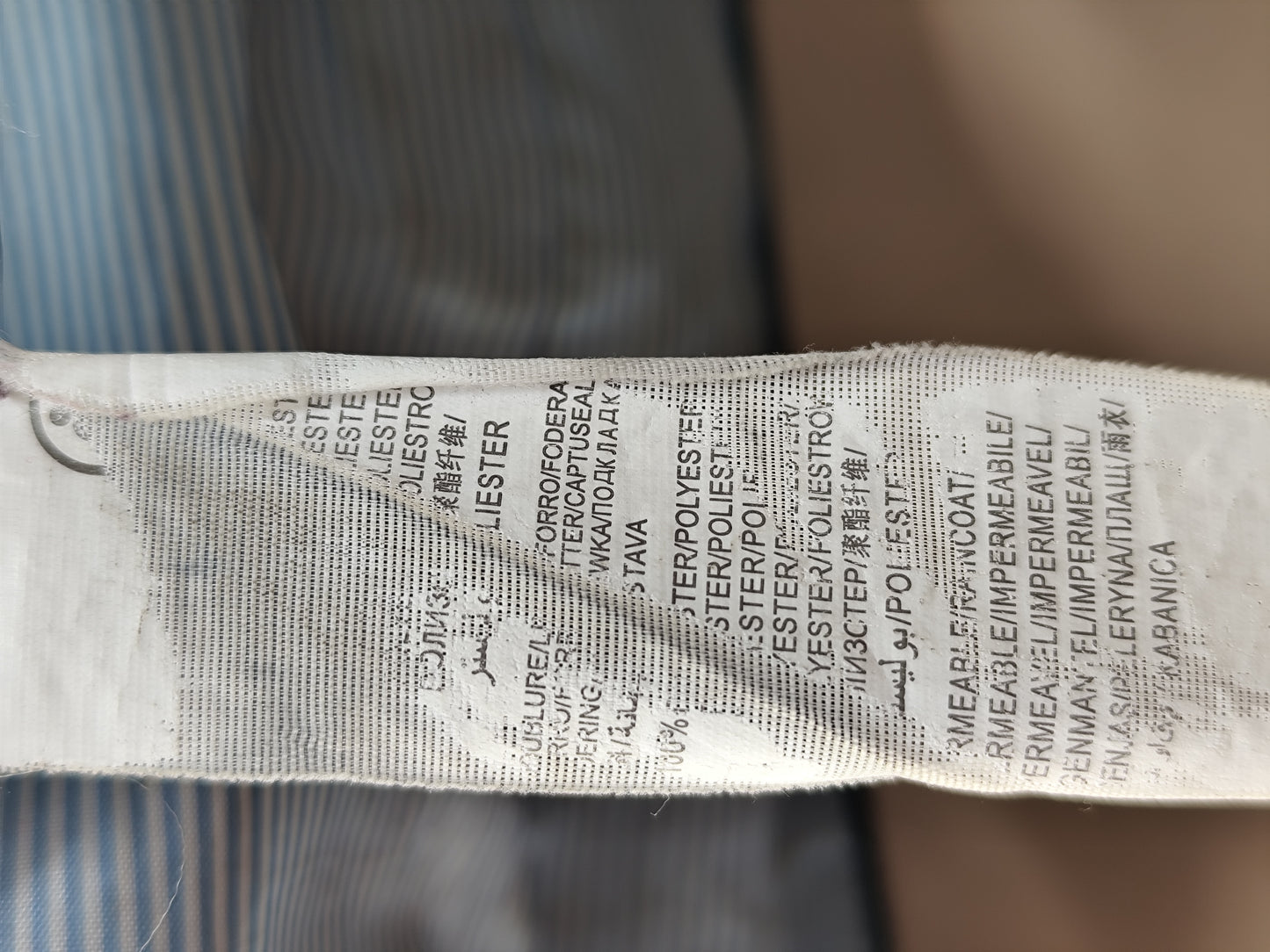 Trench beige doublé Kiabi – Taille  42/44