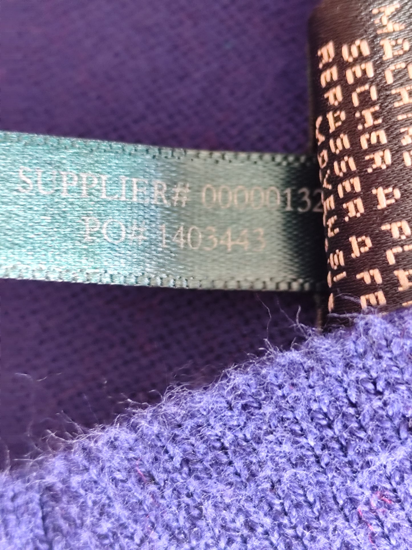 Pull bleu électrique à zip épaule Lauren Ralph Lauren -Taille 38