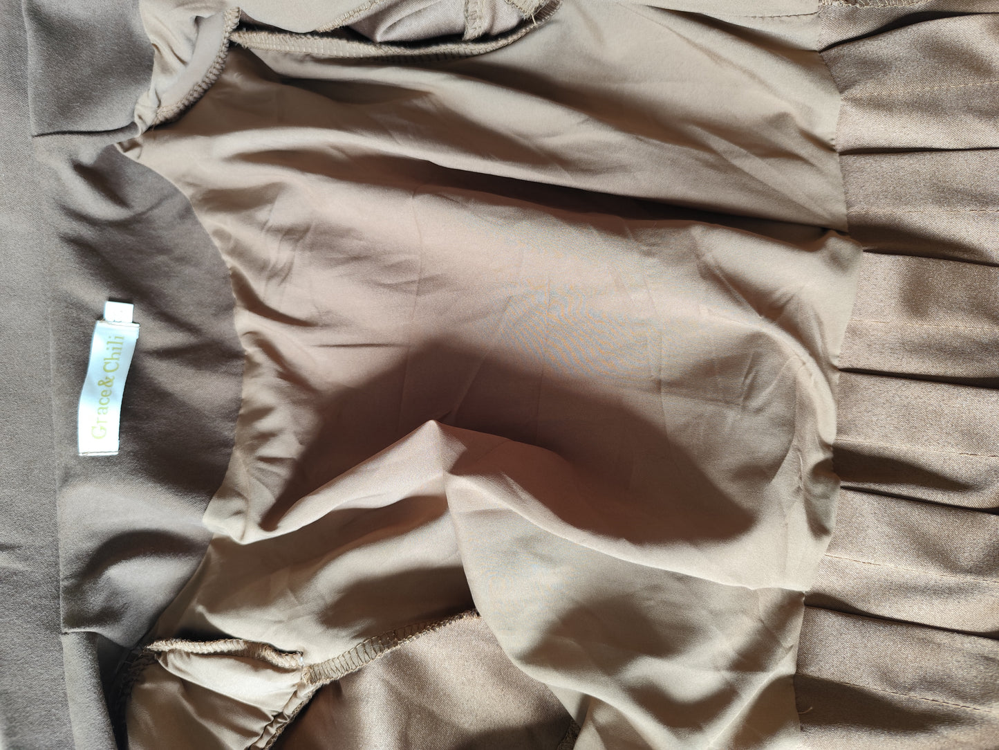 Veste cintrée longue style redingote chocolat – Taille S