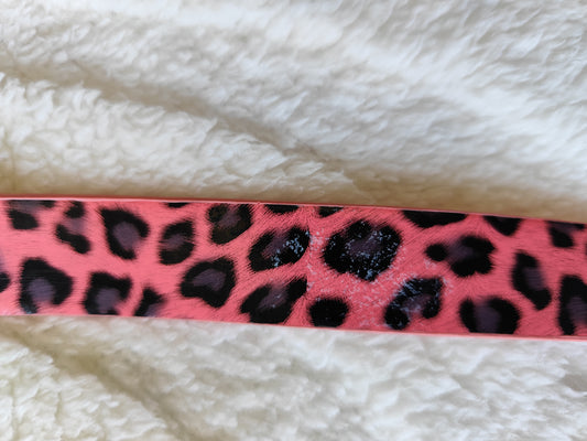 Ceinture léopard rose Punkids – Taille 85 cm