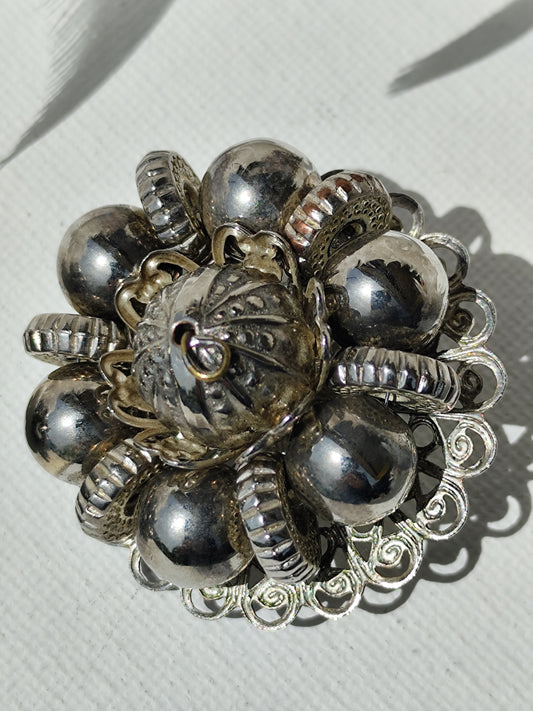 Boucles d’oreilles clips vintage – Années 70/80