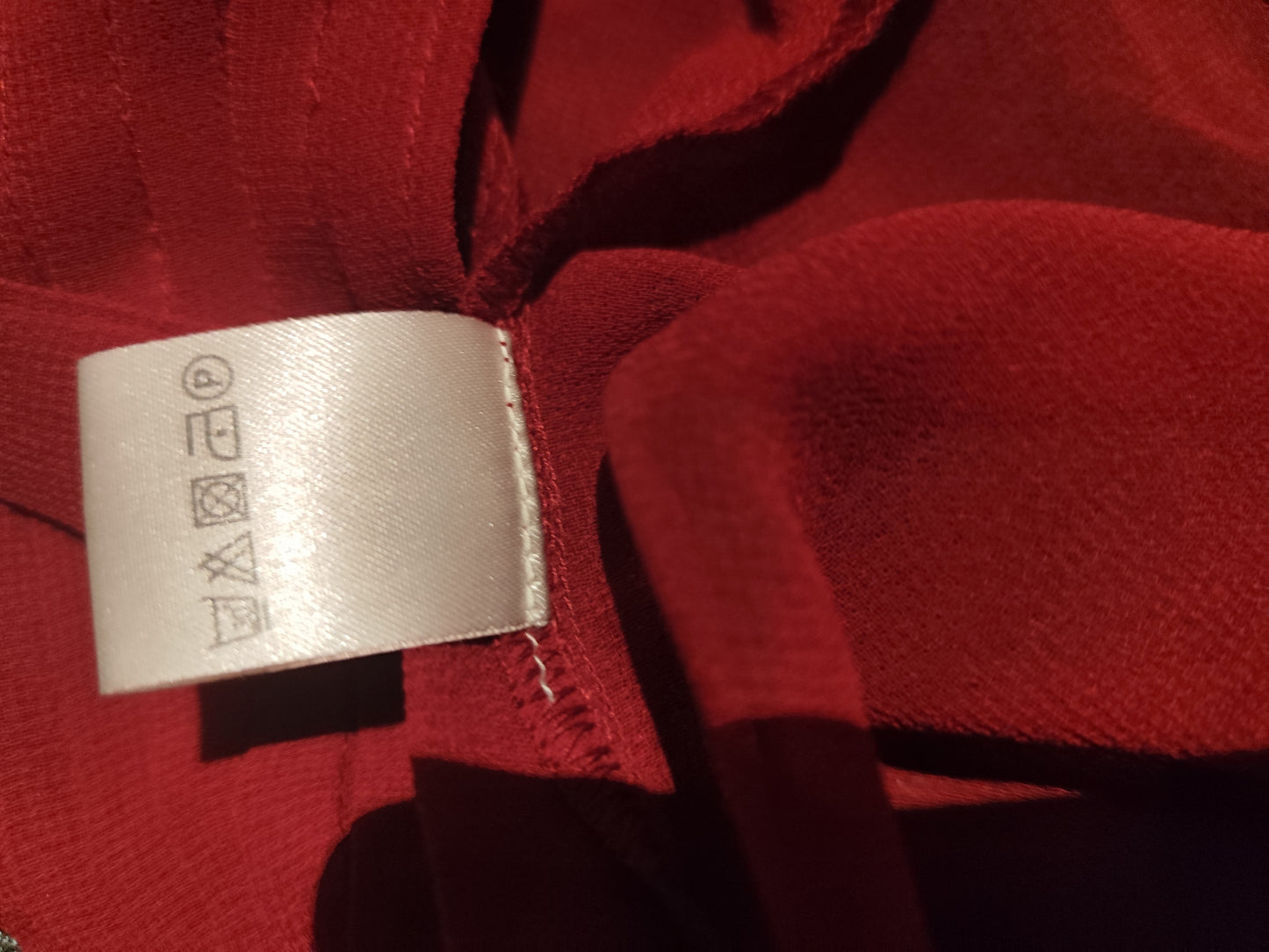 Cardigan Rouge Créaline – Élégance Légère et Féminine - Taille 38