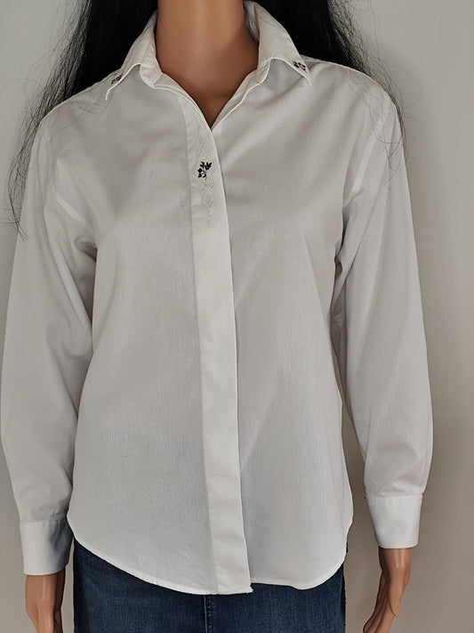Chemise blanche Antonelle  - Style structuré et élégant - Taille 38/40