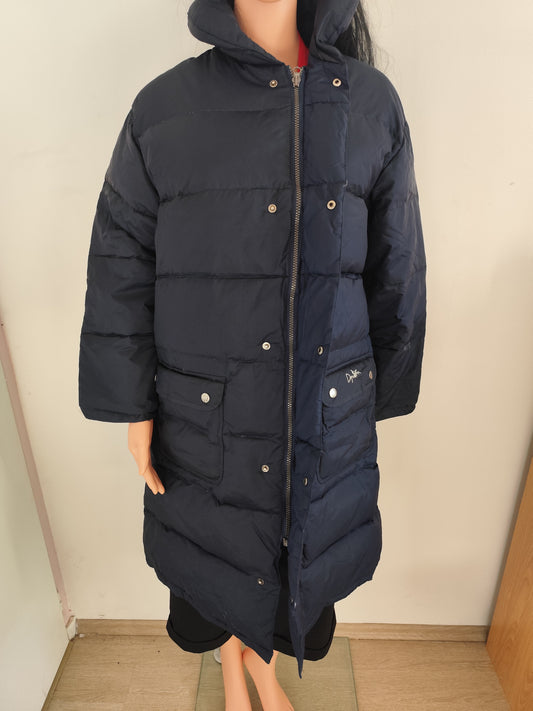 Doudoune longue bleu marine – Du Pareil Au Même - Taille 36/38