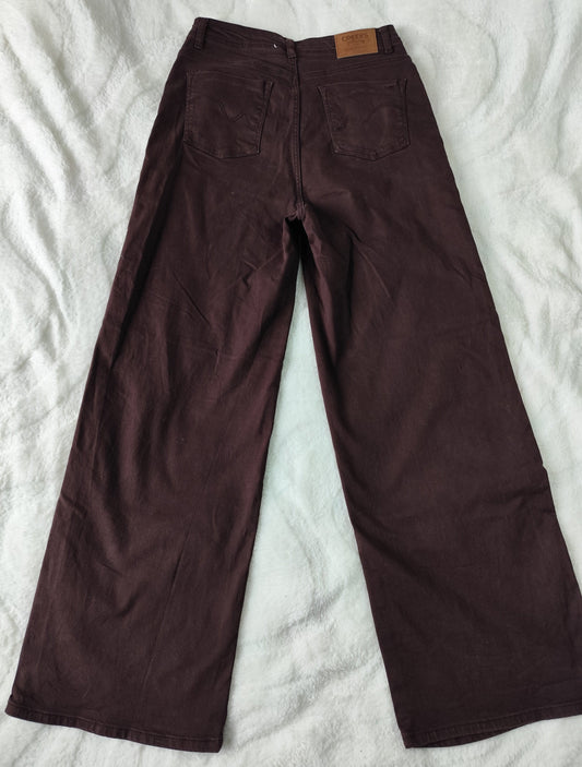 Jean Creeks Y2K – Coupe Extra Large & Longue – Chocolat Vintage  - Taille 40