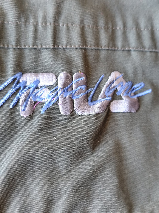 Veste vintage FILA Magic Line verte - oversize – Années 90 – Taille XL