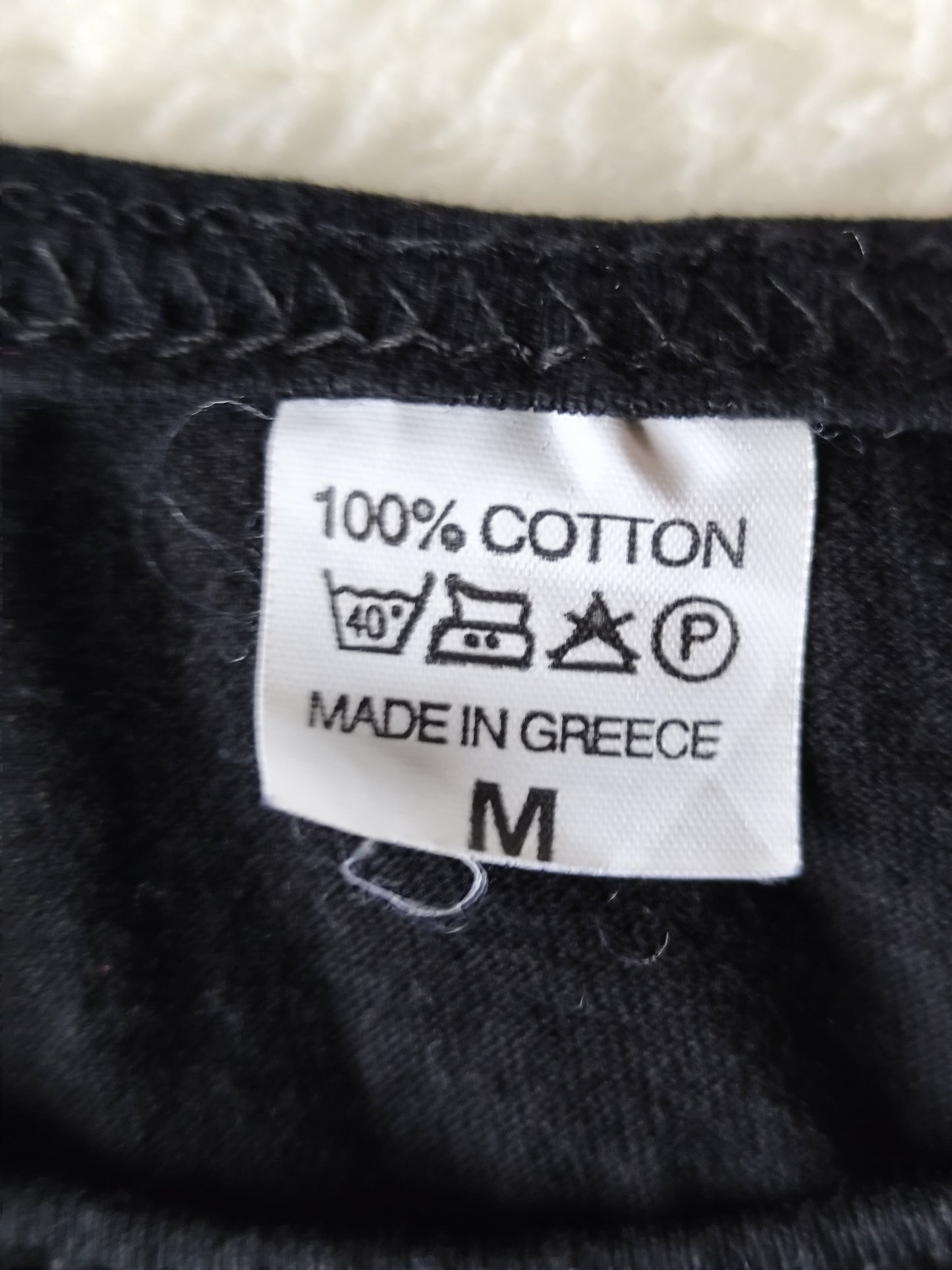 Débardeur noir imprimé Matala – Taille M/38