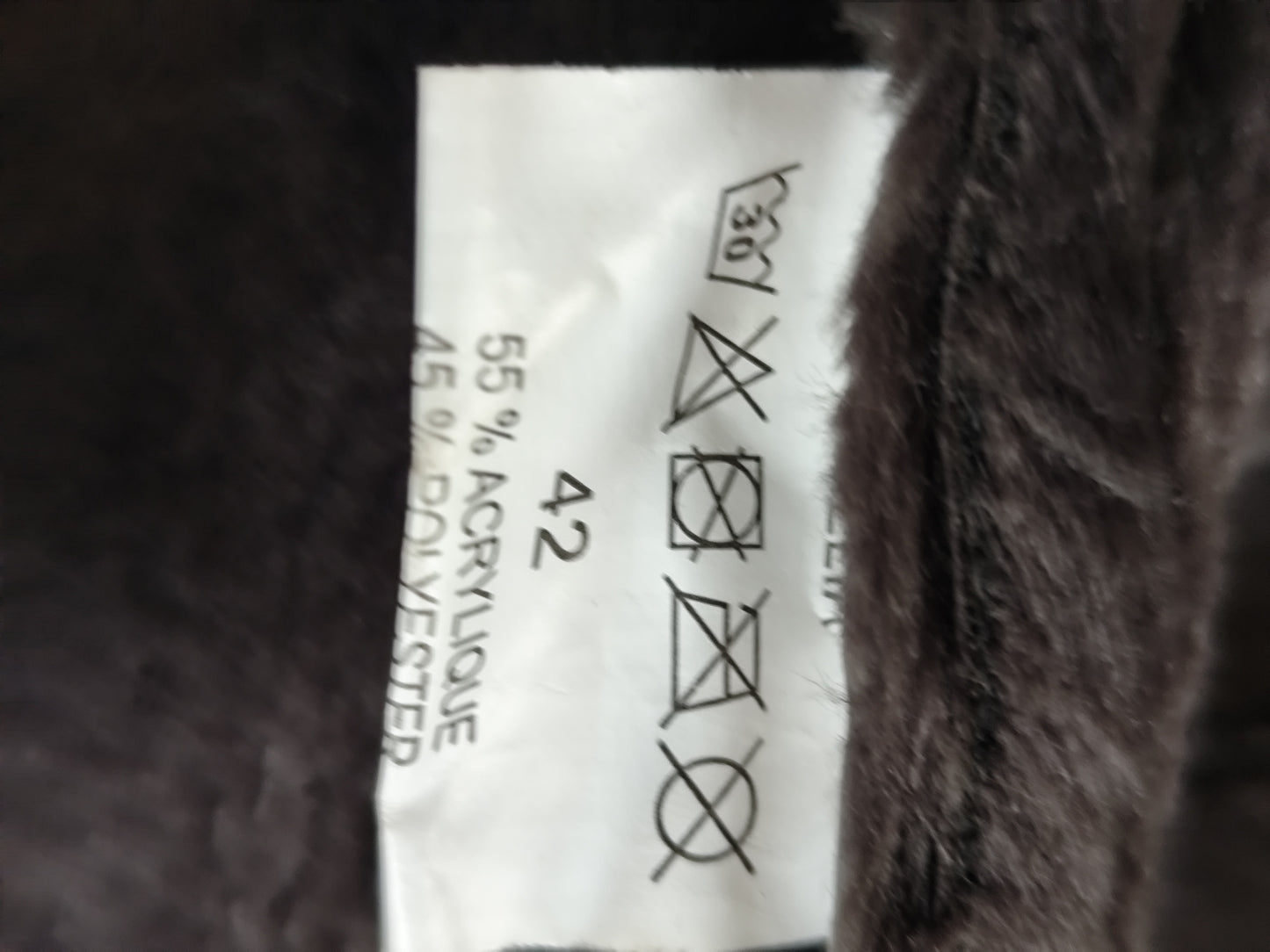 Manteau gris à brandebourgs – DPM by Depech Mod – Taille 42