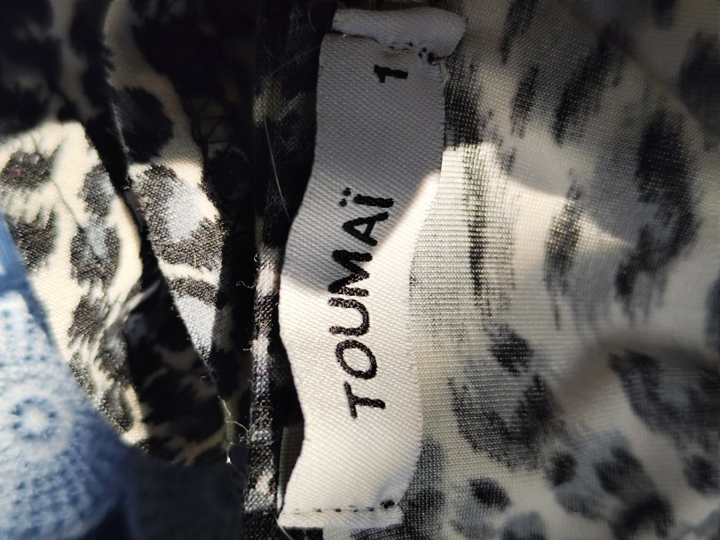 Top stretch imprimé animalier – Taille 36/38