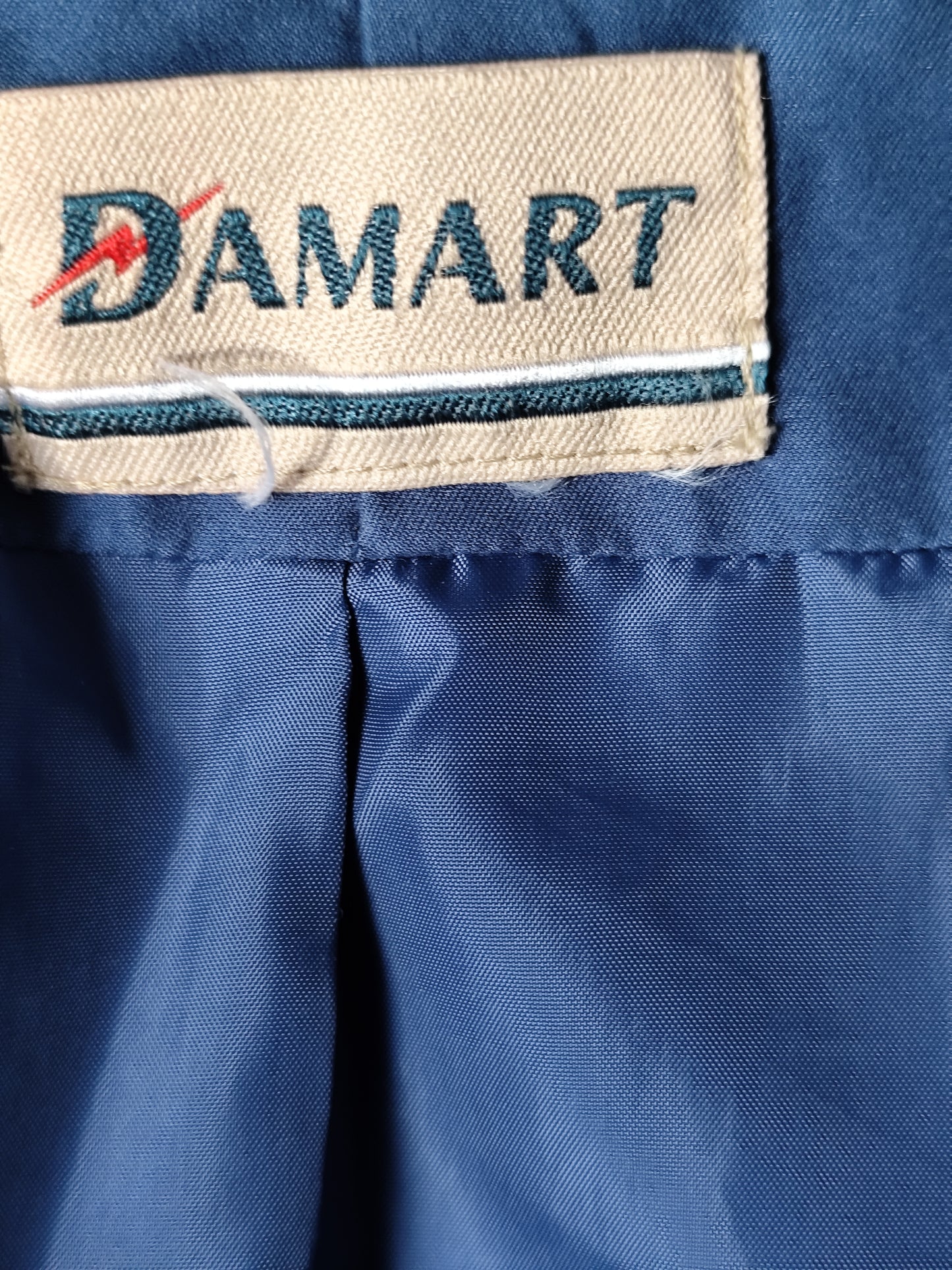 Manteau bleu vintage Damart – T. 42/44
