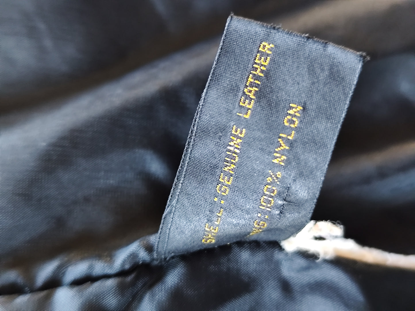 Veste longue en cuir noir Windsor London - Taille estimée 42/44 ou 38/40 oversize