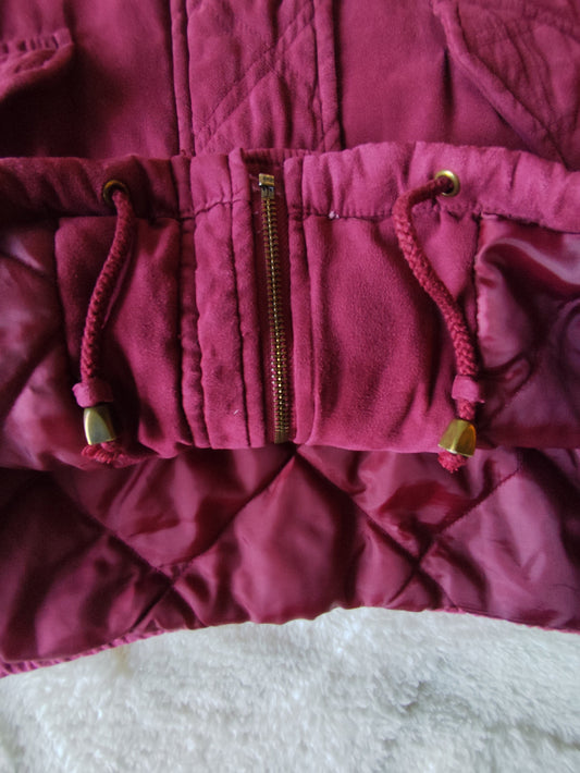 Parka bordeaux Un Jour Ailleurs – Taille 44