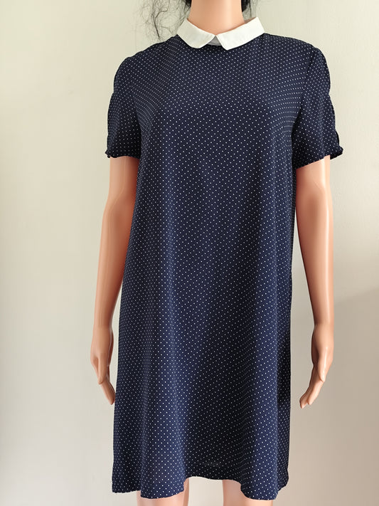 Robe GOA à col Claudine – Esprit rétro chic - Taille 38/40