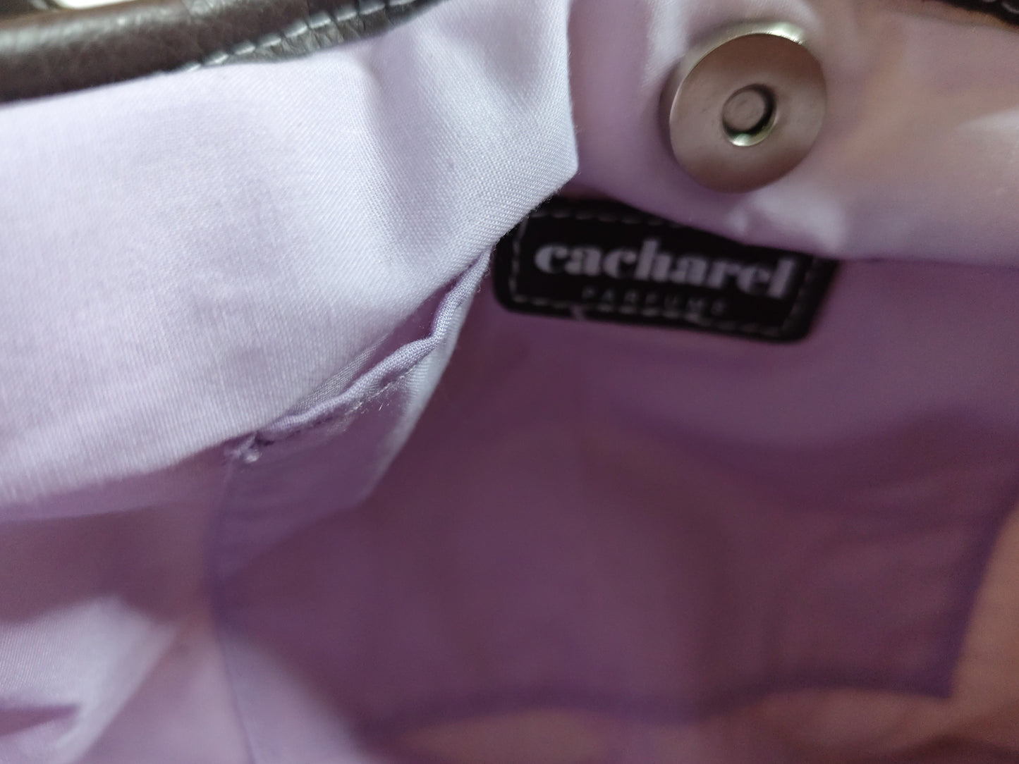 💜 Sac Bandoulière Cacharel en Tissu – Élégance Féminine et Praticité