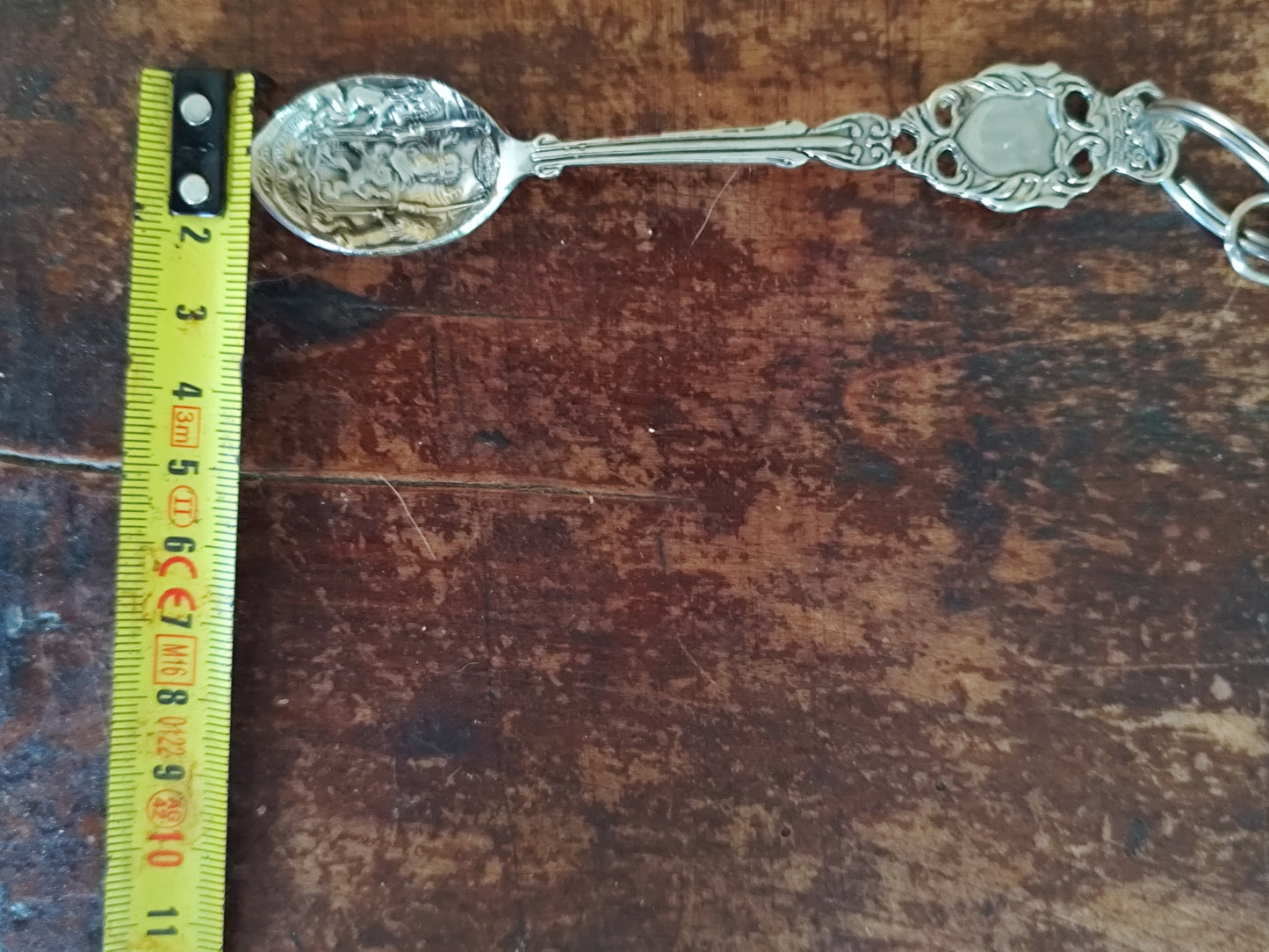 Porte-clés cuillère vintage blason Blois