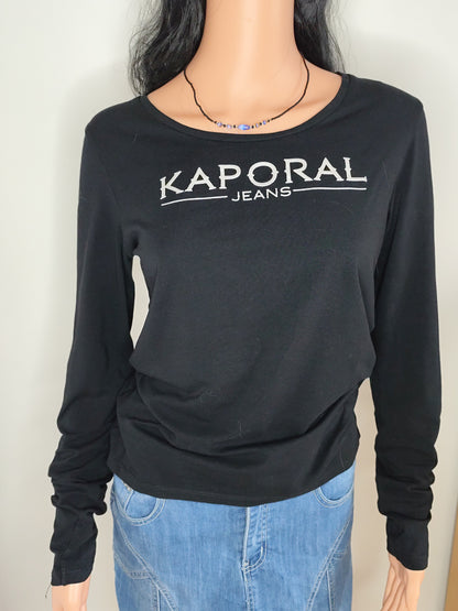 T-shirt Manches Longues Kaporal Jeans – Style Casual & Intemporel - Taille 38