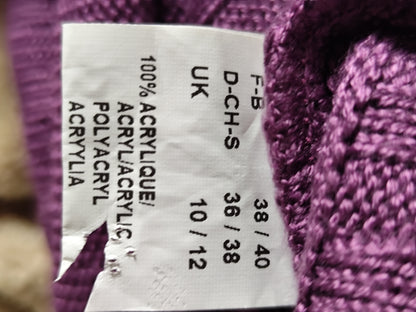 Pull mauve - Daxon - Taille 38/40