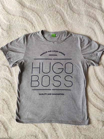 T-shirt gris Hugo Boss - Taille L