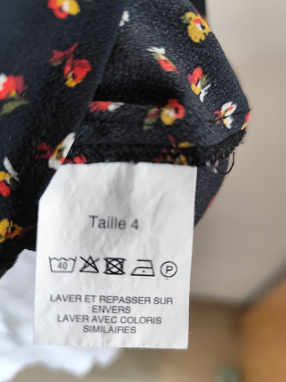 Blouse fluide à fleurs Christine Laure – taille 40/42