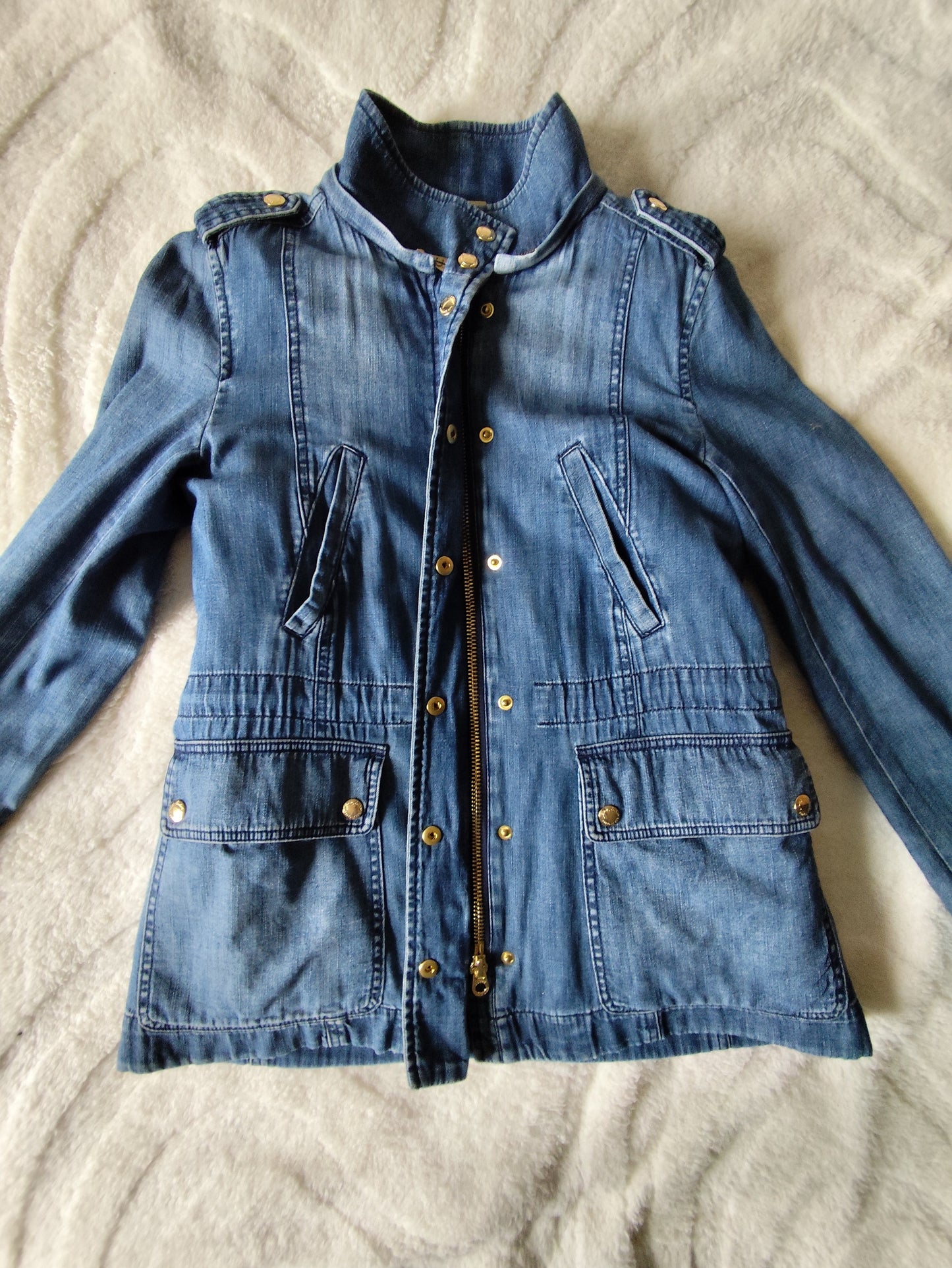 Veste en jean Juicy Couture modulable été/hiver – Taille 36