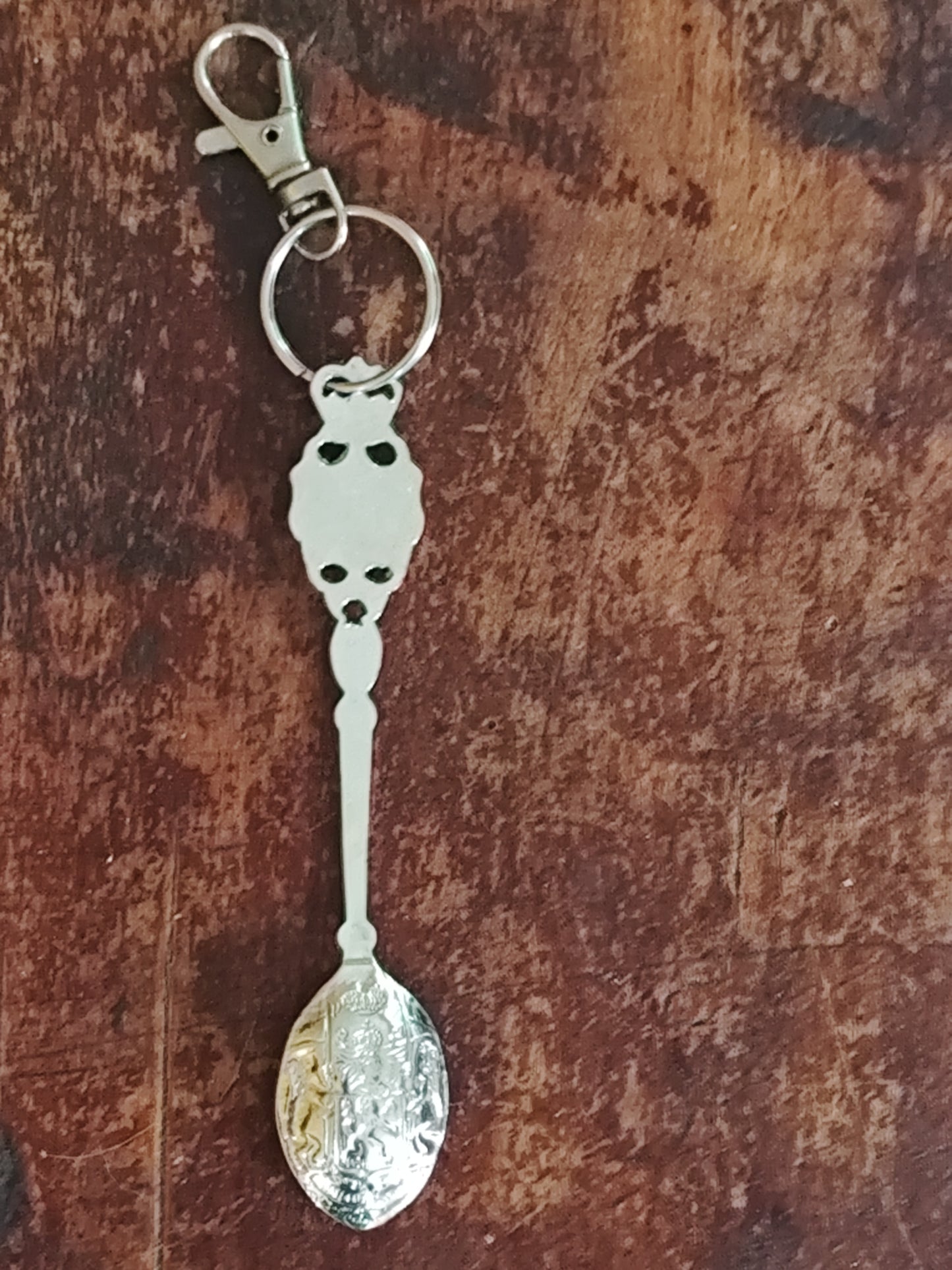 Porte-clés cuillère vintage blason Blois