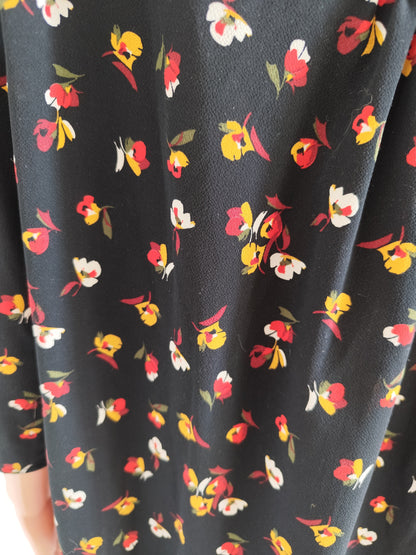 Blouse fluide à fleurs Christine Laure – taille 40/42