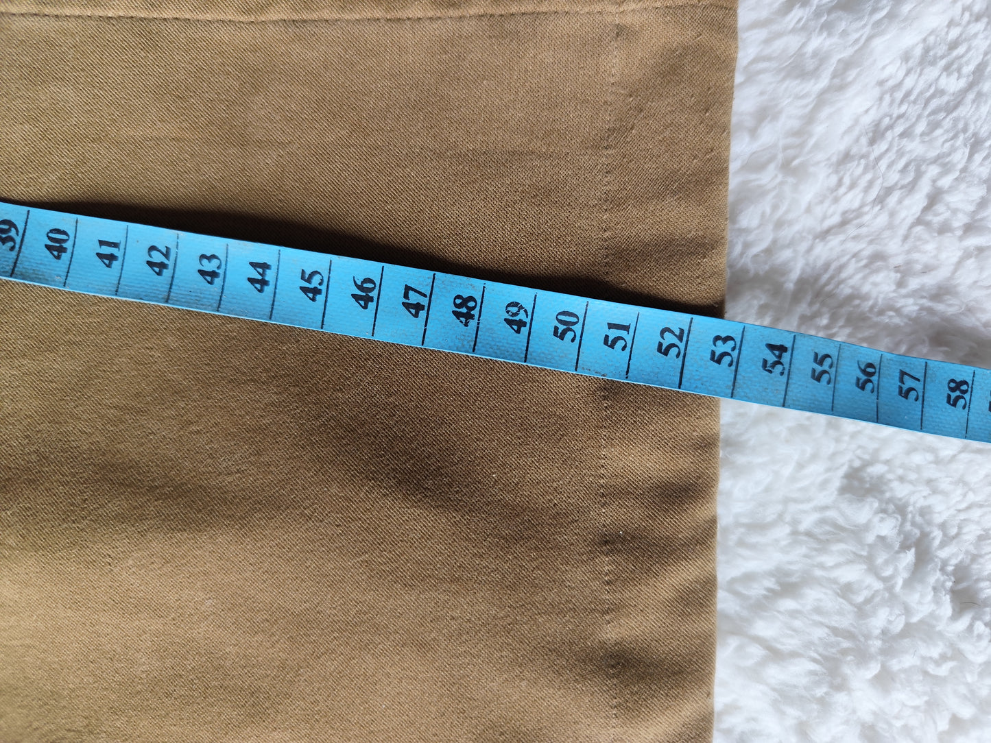 Veste  camel en suédine – Taille 38/40