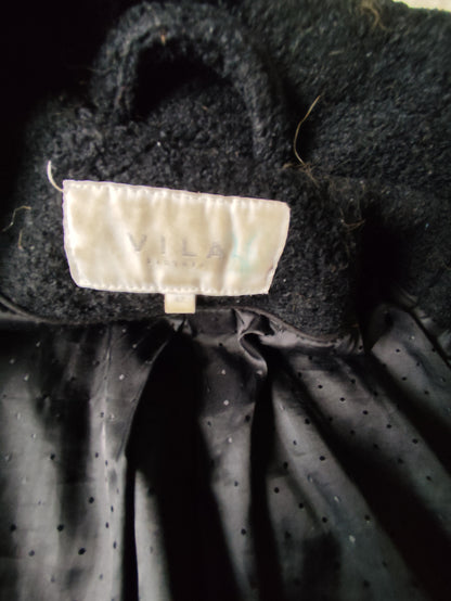 Manteau noir doublé marque Vila – Taille 42