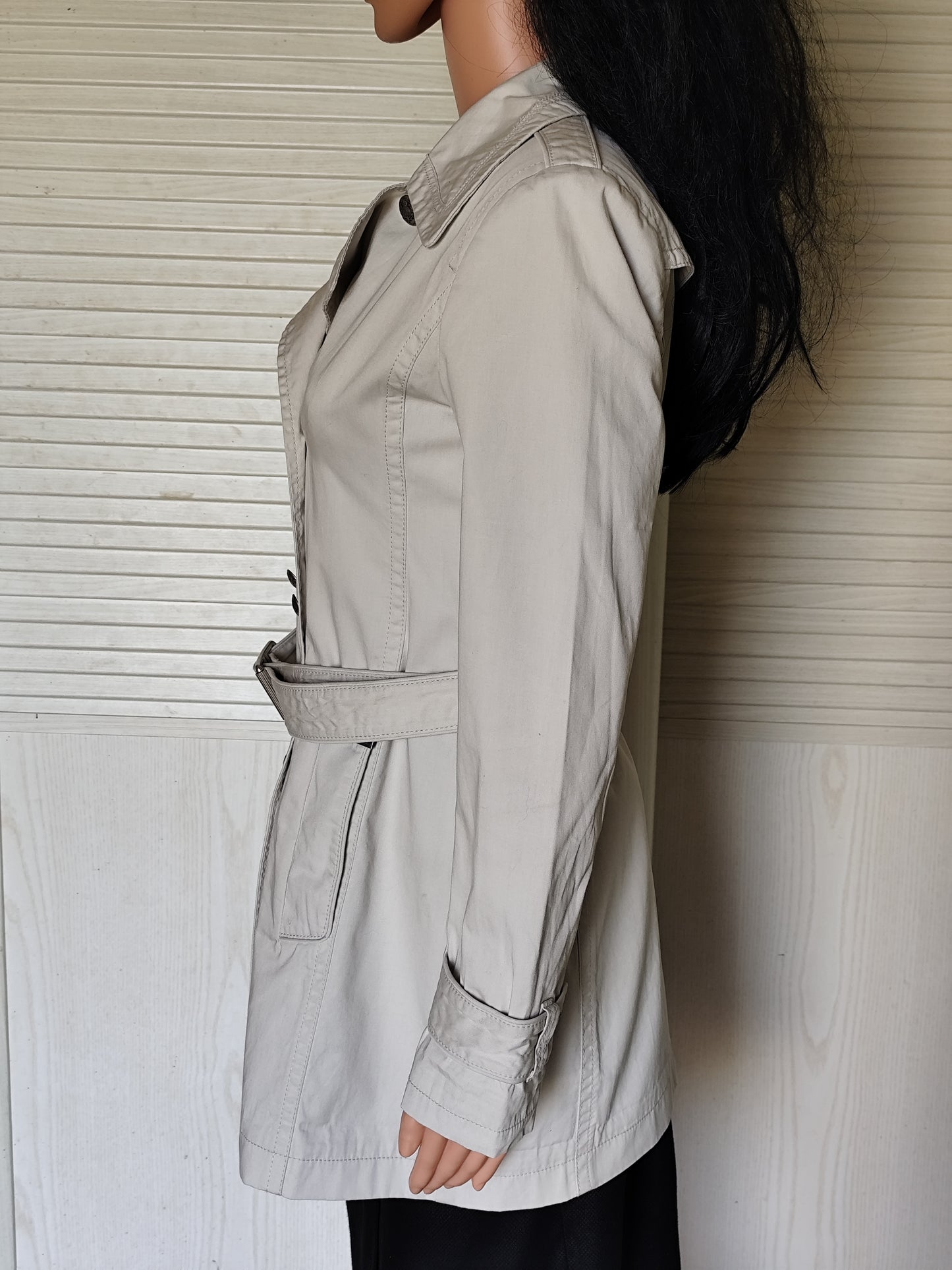 Trench-coat IKKS beige - Talle 34/36