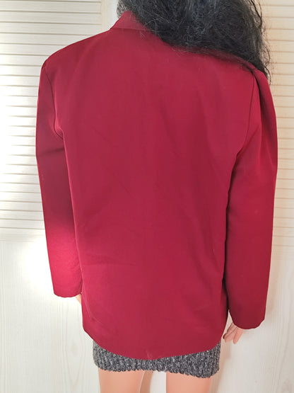 Veste blazer bordeaux oversize Pimkie Taille 38/40