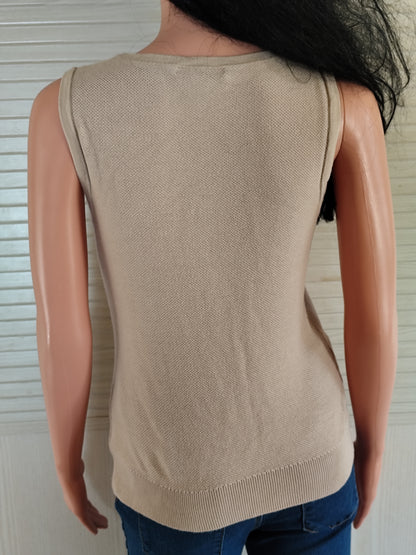 Débardeur Lauren Ralph Lauren beige sable - Taille 38