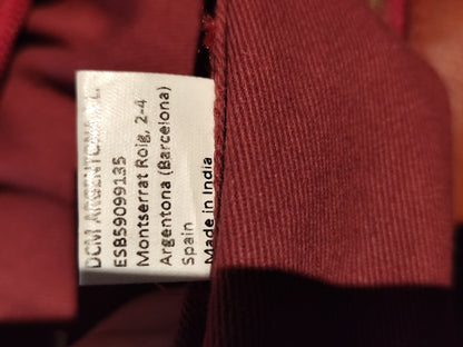 Sac bandoulière Biba en cuir tressé marron