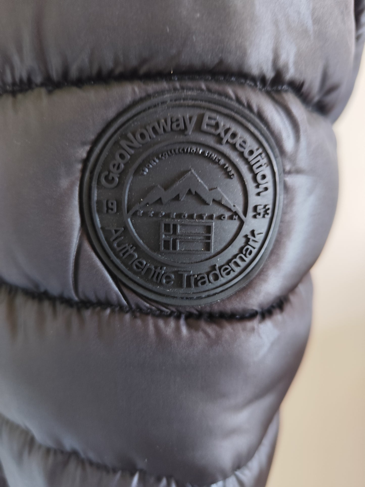 Doudoune noire Geo Norway Expedition taille 3/L