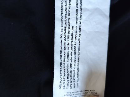 Top noir épaules dénudées manches dentelle – Joseph Ribkoff – taille 40