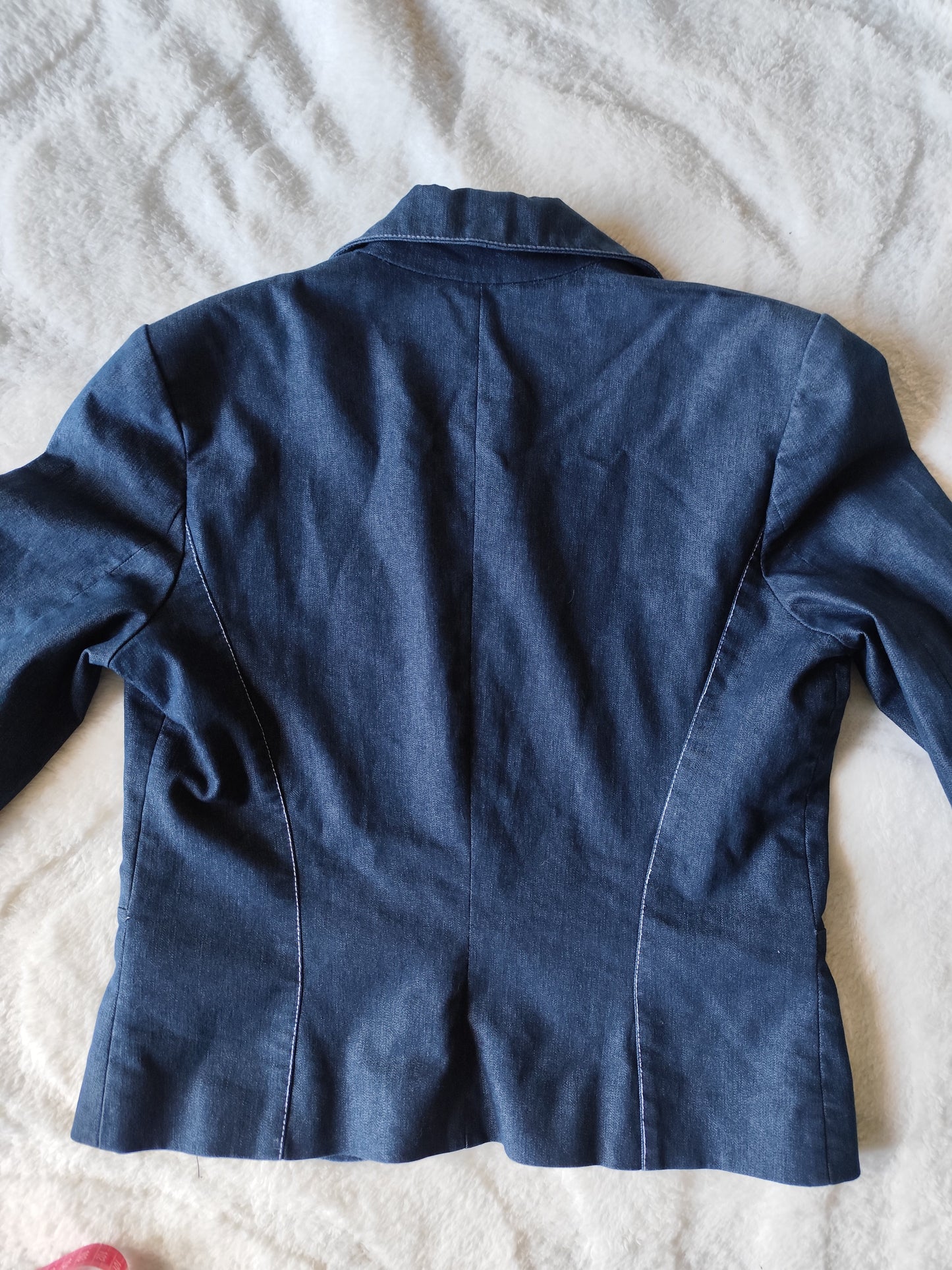 Veste cintrée bleu nuit – Chantal Rosner – T. 38/40