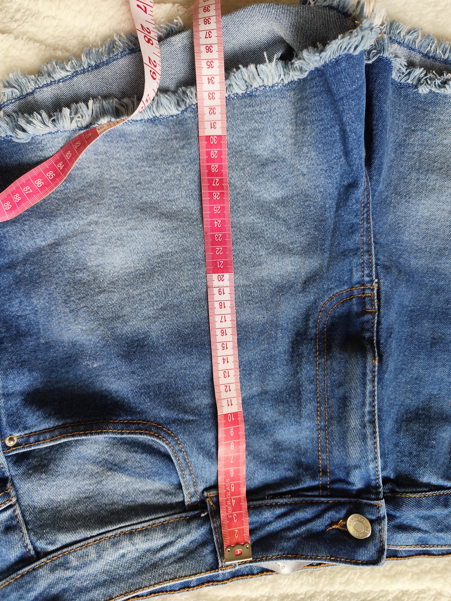 Short en jean Primark – Taille haute - T. 46