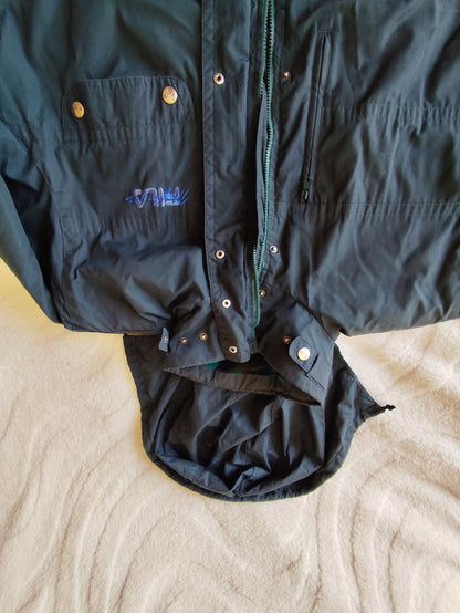 Veste vintage FILA Magic Line verte - oversize – Années 90 – Taille XL