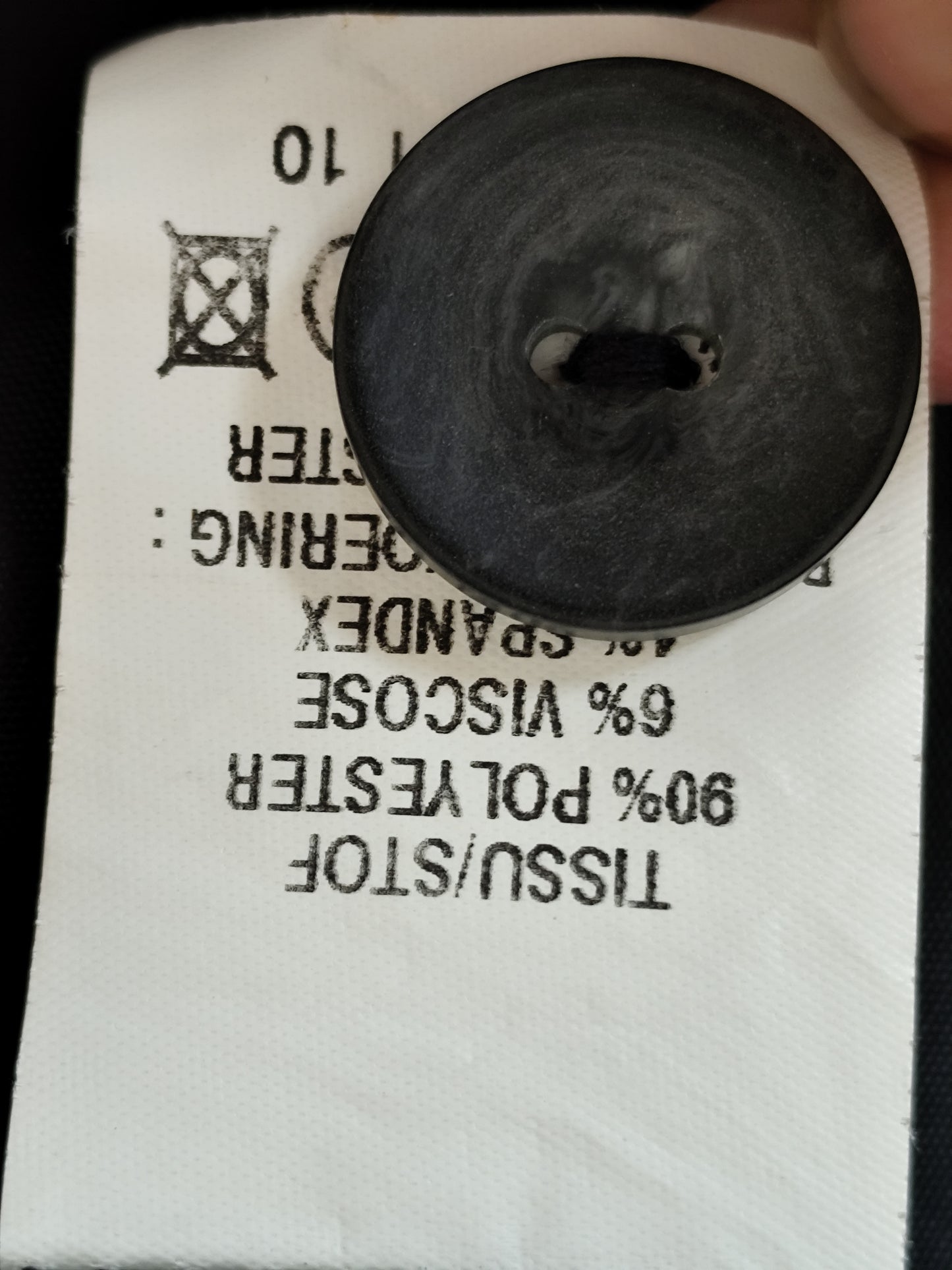 Veste cintrée grise doublée Armand Thiery Affinités - Taille 40