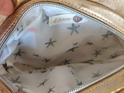 Petite pochette "Coquillage" Etam - Rose gold irisé