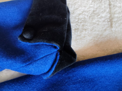 Veste blazer 1.2.3 Paris – pure laine vierge – col velours - Taille 40