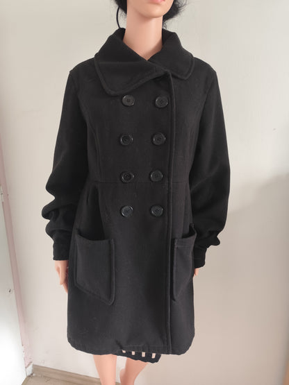 Manteau noir Tout Simplement – T. XL/42