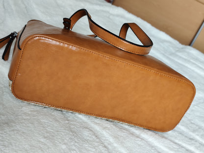 Sac Ines Delaure – Élégance naturelle et format ultra pratique