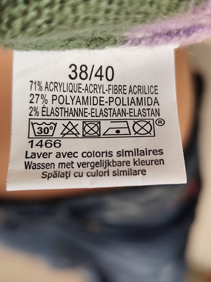 Pull léger à rayures pastel Influx – T. 38/40