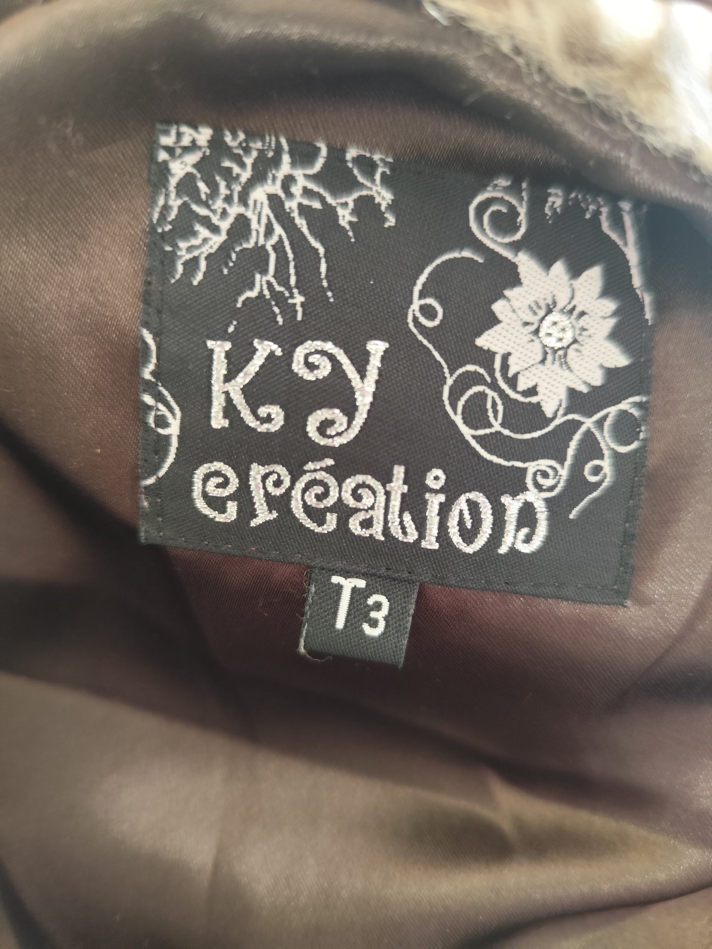 Veste sans manches fausse fourrure – Ky Création – Taille 42/44