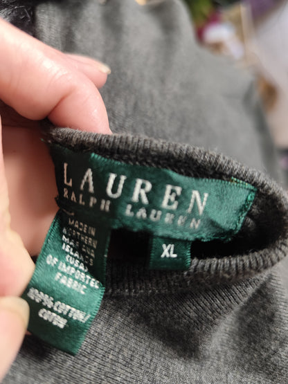 T shirt à manches longues - Ralph Lauren gris foncé - Taille XL