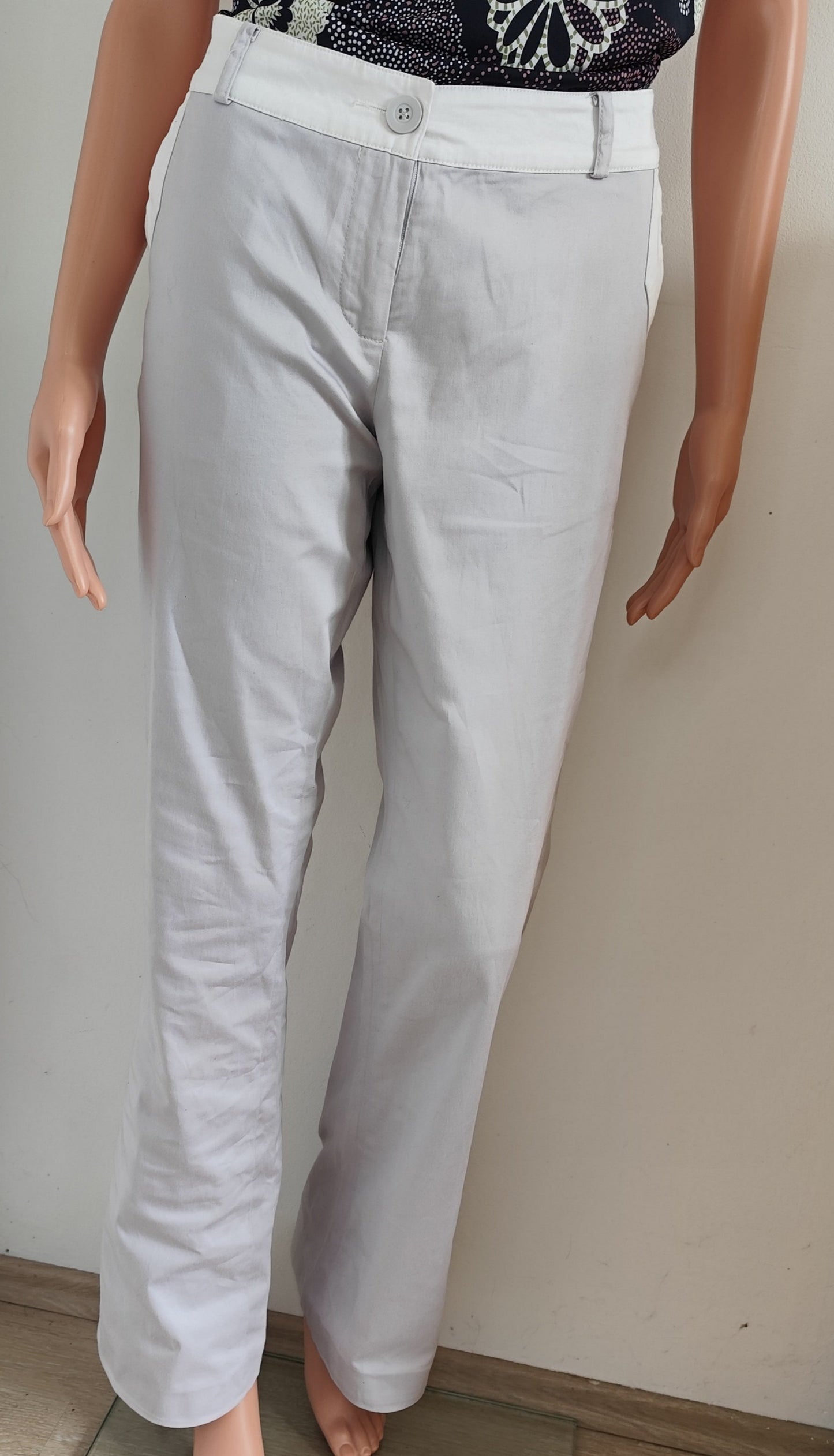 🤍 Pantalon Blanc La City – Élégance et Confort - Taille 40