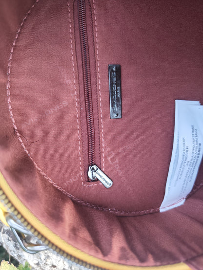 Sac rond - David Jones- couleur moutarde