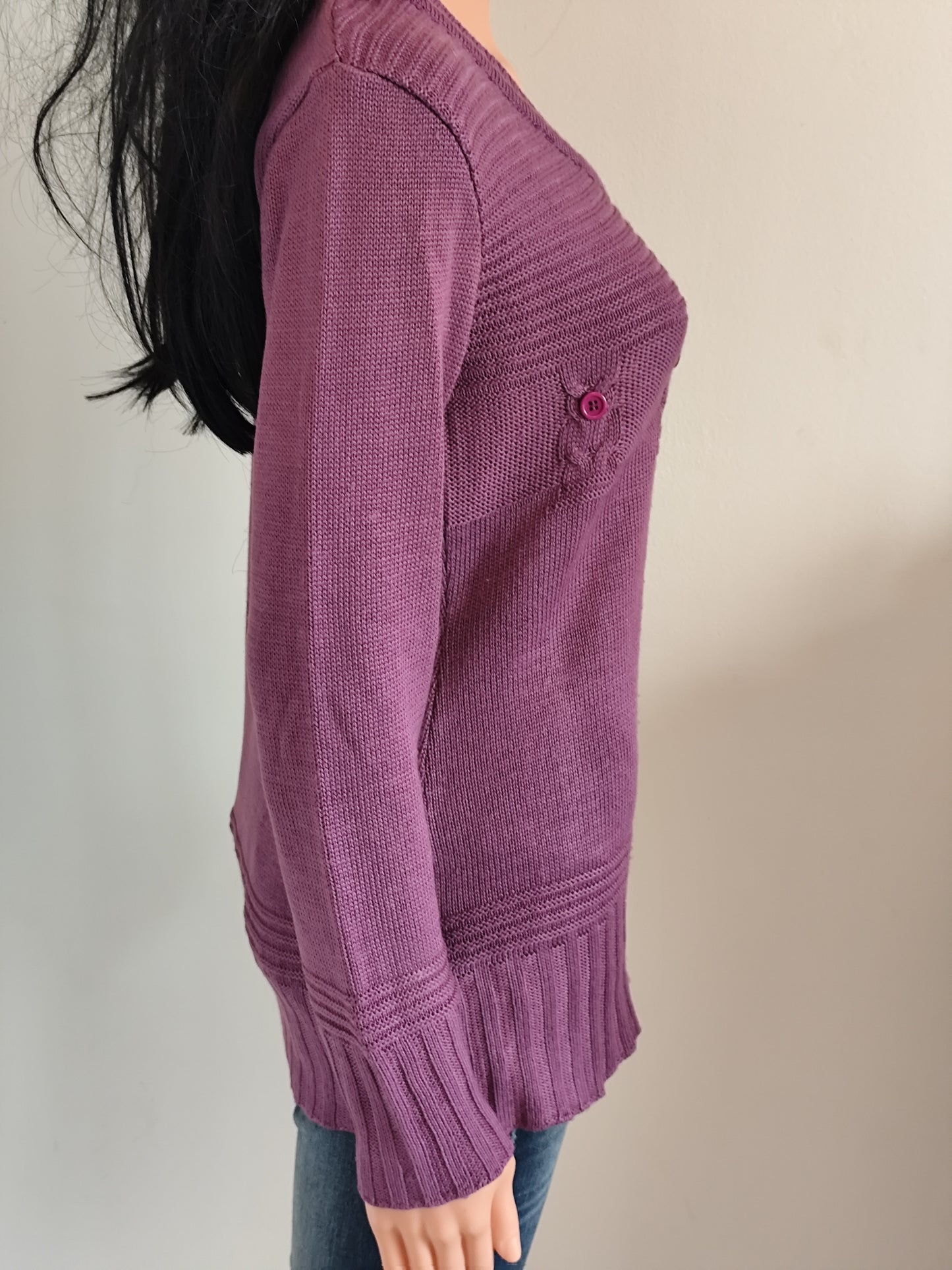 Pull mauve - Daxon - Taille 38/40